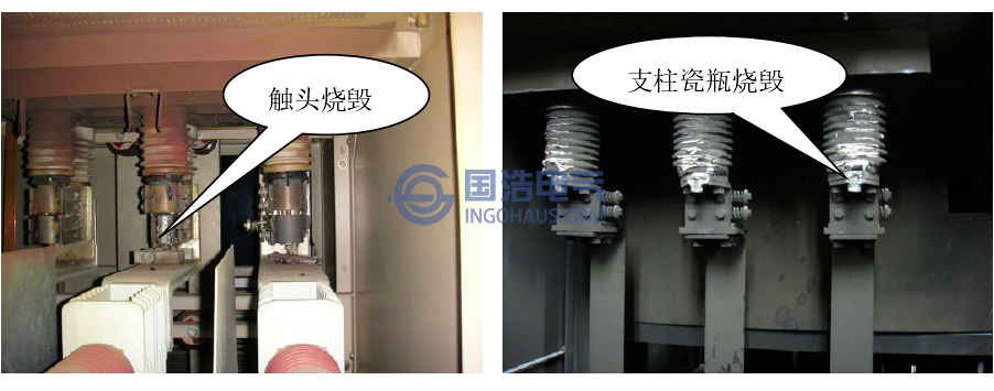 某變電站因局部放電引起的短路事故