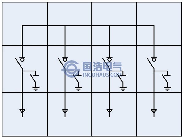 開(kāi)關(guān)柜結(jié)構(gòu)簡(jiǎn)圖