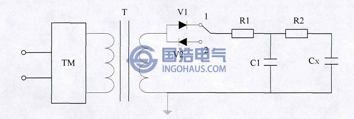 超低頻0.1Hz (VLF)試驗電路圖